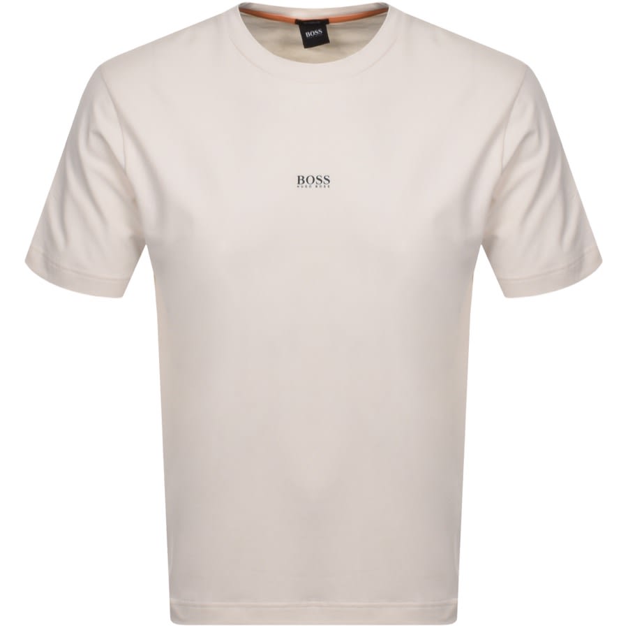 Alternative Image for ProductBOSS TChup Logo T Shirt Beige1
